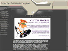 Tablet Screenshot of customrecords.com